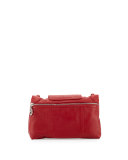 Le Pliage Cuir Small Crossbody Bag, Cherry