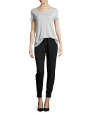 Drawstring-Waist Jogger Pants 