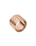 MK Pave Monogram Ring