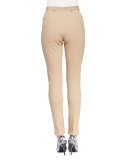 Skinny Zip-Pocket Biker Pants