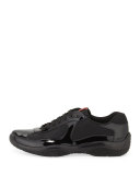 Punta Ala Patent-Leather Sneaker