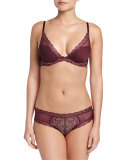 Feathers Contour Plunge Bra