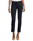 Ava Slim-Leg Techno Pants