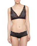 Italia Lace Hotpants, Black/Anthracite