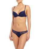 Myrta Lace Thong, Dark Blue