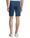 Zaine Flat-Front Shorts, Illumination