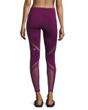 Epic Matte & Glossy Mesh Leggings