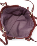 Everette Mini Crossbody Bag, Burgundy