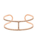Delicate Pave Maritime Open Cuff