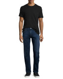 Core Slim-Straight Titan Jeans, Dark Blue