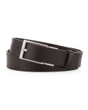 Tamer Reversible Web-Stripe Belt, Black