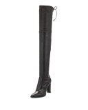 Highstreet Stretch Over-the-Knee Boot, Black