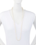 Serena Long Pearl Necklace, 35"
