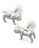 Animal Stiff Bar Cuff Links, Pooch