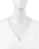 14k Yellow Gold Mini Letter Necklace