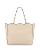 leewood place rainn scalloped tote bag