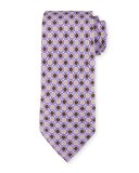 Neat Printed Silk Tie