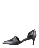 Aurelian Pointy Kitten-Heel Pump