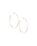 14k Gold Mega Lana Hoop Earrings
