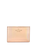 rainer lane card holder, rose gold