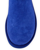 Classic Short Crystal Suede Boot