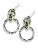 Cable Classics Doorknocker Earrings with Gold