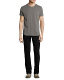 Sid Midnight Straight-Leg Jeans, Black