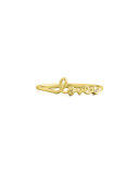 Bezel Diamond Love Ring, Yellow Gold