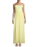 Bayou Strapless Sweetheart-Neck Gown, Starlight 