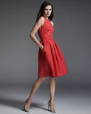 Sleeveless Fit & Flare Cocktail Dress