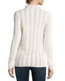 Mozart Ladder-Stitch Sweater 
