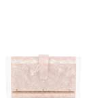 Lara Acrylic Ice Clutch Bag, Blue