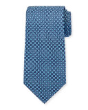 Square & Circle Silk Tie