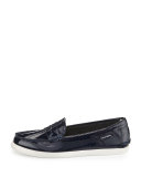 Pinch Weekender Patent Loafer, Peacoat