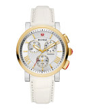 20mm Alligator Strap, White