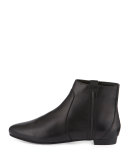 Wiley Leather Ankle Boot, Black