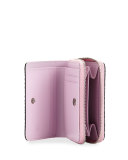 Rabbit Mini Zip Wallet, White/Multi