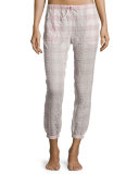 Diana Plaid Gauze Pants 