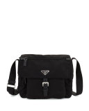 Small Nylon Hunting Bag, Black (Nero)