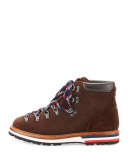 Men's Fashion Leather Mountain Boot, Brown