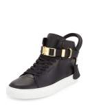 100mm Bison High-Top Sneaker