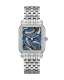18mm Deco Diamond Peacock Watch Head