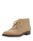 Flat Suede Chukka Boot