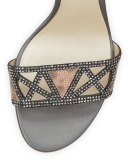 Strass Karung Embellished Sandal