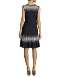 Breaking Waves Twirl Dress 