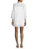 Gelina Lace 3/4-Sleeve Dress
