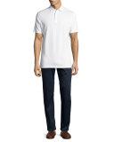 Collection Perfect Pique Polo Shirt, White