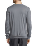 Paolo Long-Sleeve Shirt, Frost Gray