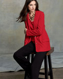 Soft Scoop-Neck Tank, Classic Red