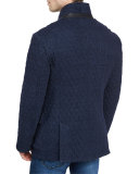 Quilted Glen Plaid Field Jacket